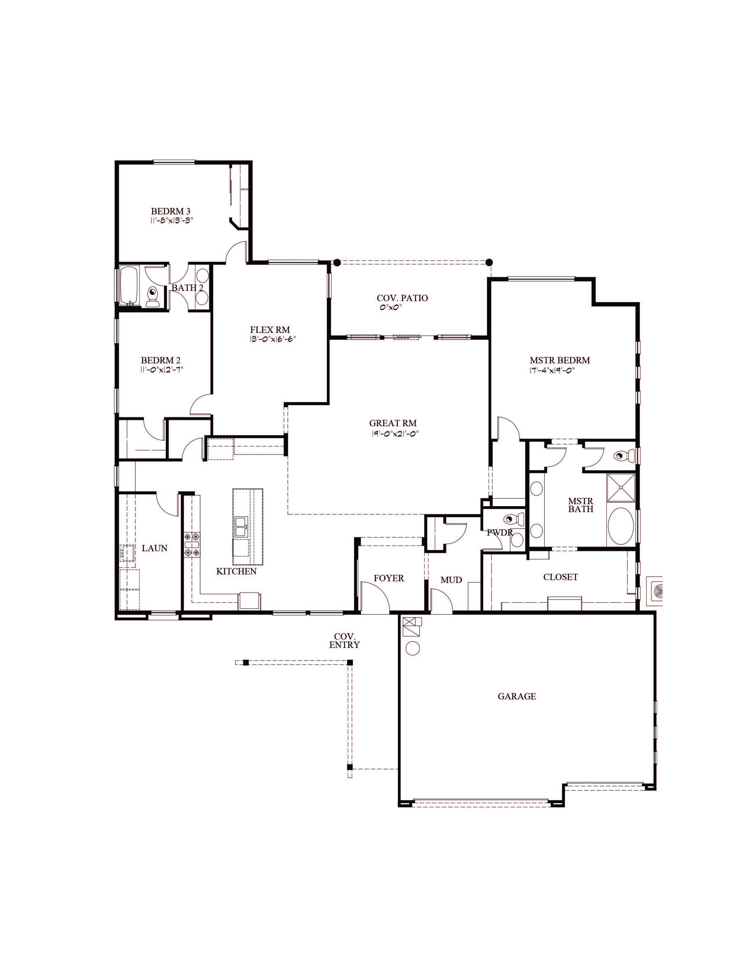 Pacifica Floor Plan